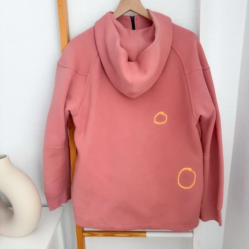 Nike Sportswear Tech Fleece Windrunner Zip Up Sweatshirt Pink